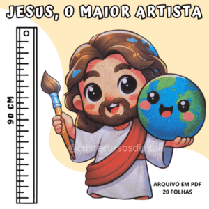 Jesus, o maior artista ✨🎨
