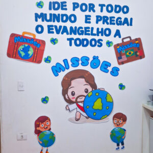 Decoração Culto Missão Kids