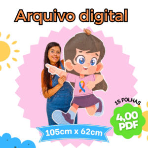 Menina decoração