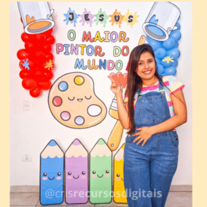 Painel o maior pintor do mundo.🎨✨