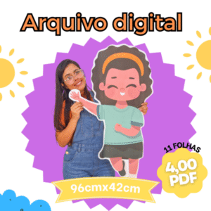 Menina para decoração