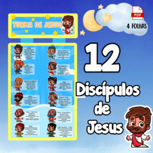 A Turma de Jesus 12 Discípulos
