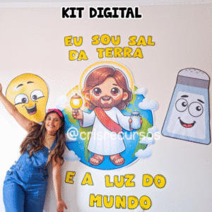 PAINEL SAL DA TERRA E LUZ DO MUNDO  KIT DIGITAL EM PDF