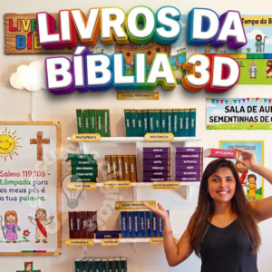 LIVROS DA BÍBLIA 3D